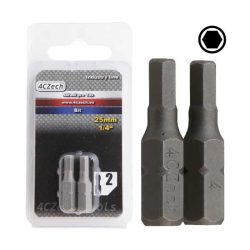 Bit 1/4"6HR 5mm dl.25mm /bal. 2ks/