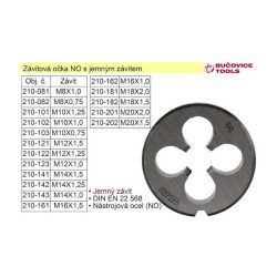 Závitová kruhová čeľusť DIN EN 22 568 6g HOBBY NO M18 zákl.stúpanie