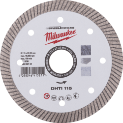 Kotúč 115mm celoobvodový DHTI 4932492154