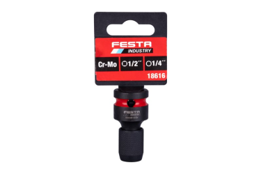Adaptér rázový  1/2" na 1/4" Cr-Mo FESTA INDUSTRY 18616