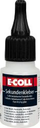 Sekundové lepidlo Fľaštička 20 g E-COLL