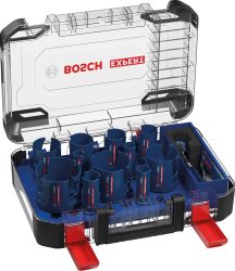 Súprava vykružovacích pílUniversal 15 -dielna 20 -76 mm EXPERT Bosch