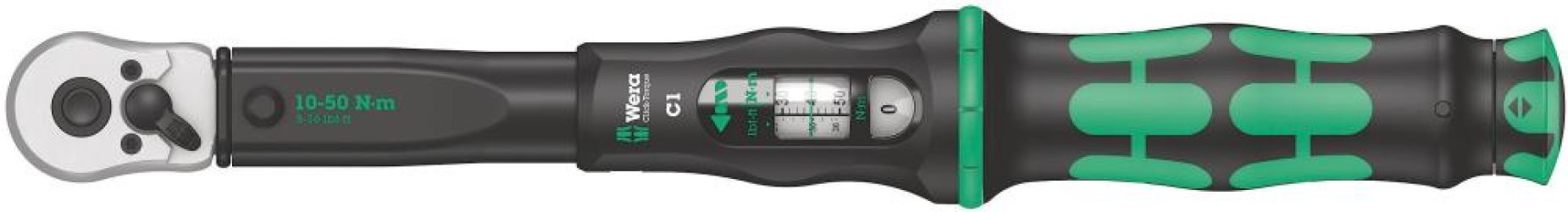 Momentový kľúč Click-Torque 10 – 50 Nm 1/2" Wera