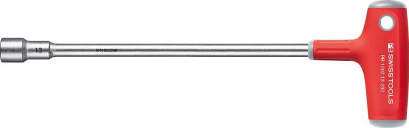 Nástrcný klúc s T-rukovätou 13x230 mm PB Swiss Tools