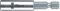 Držiak bitov 1/4" pre bity 1/4" rozperný krúžok 300 mm Wera