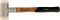 Kladivo s mäkkým povrchom60mm s násadou Hickory bez spätného pohybu FORTIS
