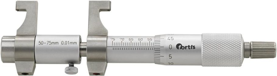 Vnútorný mikrometer s meracími plochami z TK 50 – 75 mm FORTIS