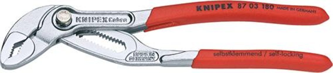 Kliešte SIKO Cobra 8703300 s plastovými rukoväťami 300 mm KNIPEX