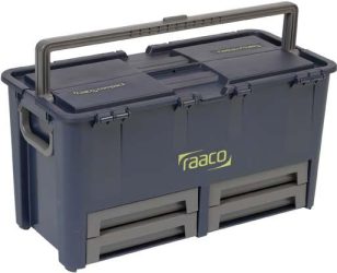 Kufrík na náradie Raaco Compact 62 modrý B621xT311xH322 mm