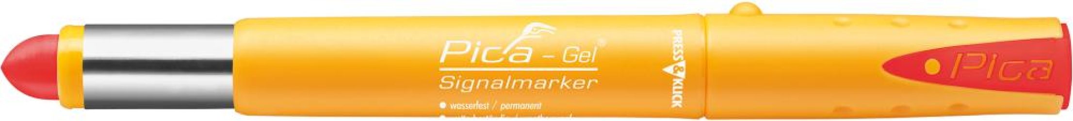 Gélový signálny značkovač Pica-Gel červená farba Pica