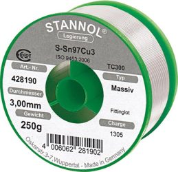 Spájka na tvarovky 97 č. 428190 Stannol