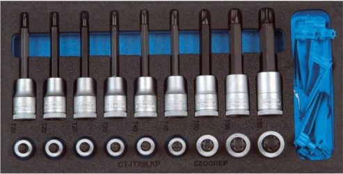 Modul na náradie 1/3 pre adaptéry pre skrutkovač Torx Gedore