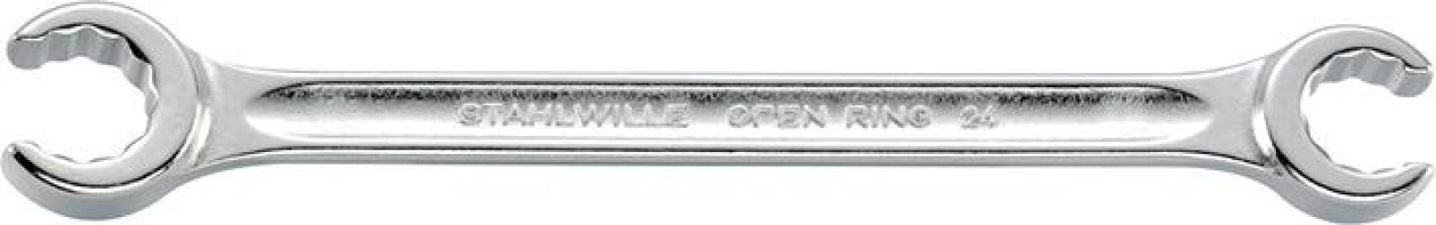 Obojstranný očkový kľúč otvorený DIN3118 30 x 32 mm Stahlwille