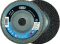 Lamelový brúsny kotúč LONGLIFE C-TRIM 125 mm ZA-60 vlnitý Tyrolit