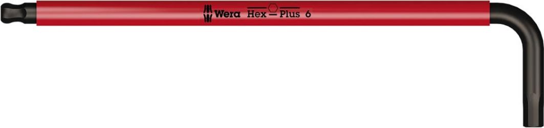 Inbusový kľúč Multicolor s guľovou hlavou 6 mm Wera
