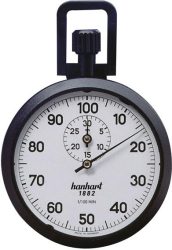 Presné mechanické stopky 1/100-min. 30 min. HANHART