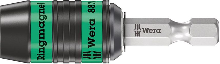 Držiak bitov Rapidaptor 1/4" pre bity 1/4" magnet 57 mm kruhový magnet Wera