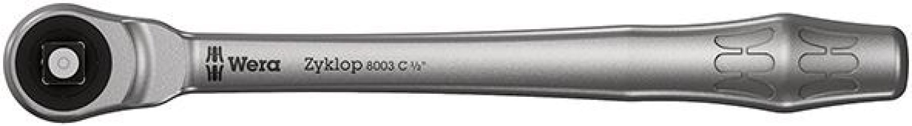 Račňa s priestrčným štvorhranom ZYKLOP metal push 1/2" Wera