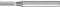 Technická fréza TK cylindrická s čelným ozubením 0413 5 6 mm 4 x 13 mm Pferd