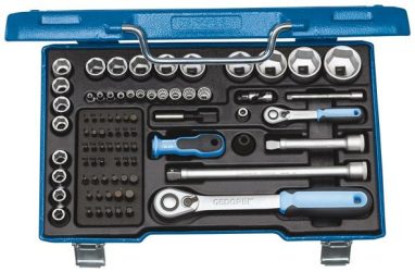 Sada nástrčných kľúčov 19V20U-20 1/4" a 1/2" 81-dielna Gedore
