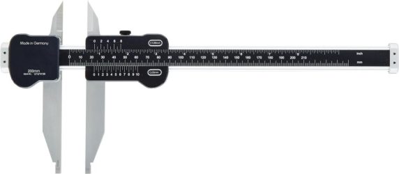 Dielenské posuvné meradlo s hrotom 200 mm FORTIS