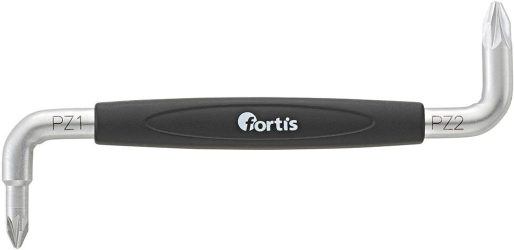 Inbusový kľúč PZ1 + PZ2 x 100 mm FORTIS