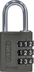 Číselný visiaci zámok 144/30 titánový Lock-Tag