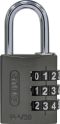 Číselný visiaci zámok 144/30 titánový Lock-Tag