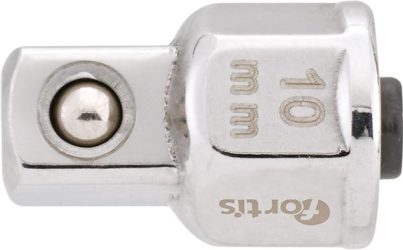 Adaptér nástrčného kľúča 10mm pre 1/4" FORTIS