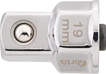 Adaptér nástrčného kľúča 19 mm pre 1/2" FORTIS