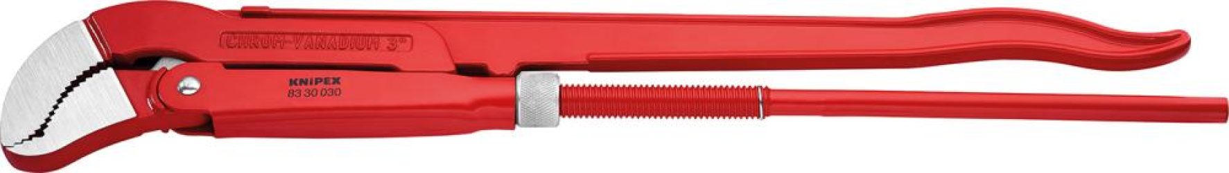Rohové rúrkové kliešte čeľusť v tvare S 3. '' Knipex