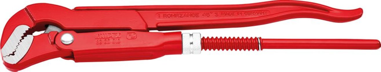 Rohové rúrkové kliešte čeľusť v tvare S 1. " Knipex