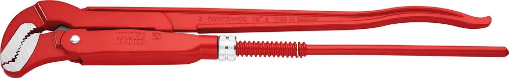 Rohové rúrkové kliešte čeľusť v tvare S 2. '' Knipex