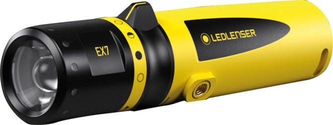 Vreckové svietidlo EX7 chránené pred výbuchom – zóna 1 Ledlenser
