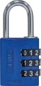 Číselný visiaci zámok 144/30 modrý Lock-Tag