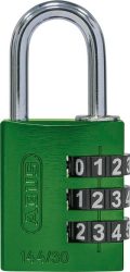 Číselný visiaci zámok 144/30 zelený Lock-Tag