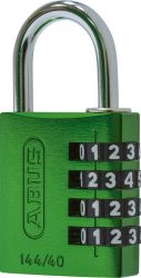 Číselný visiaci zámok 144/40 zelený Lock-Tag