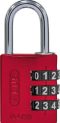 Číselný visiaci zámok 144/30 červený Lock-Tag