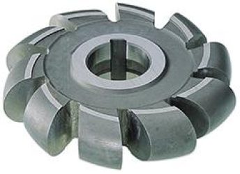 Polguľatá fréza DIN855 HSS 100 x 20 mm R10