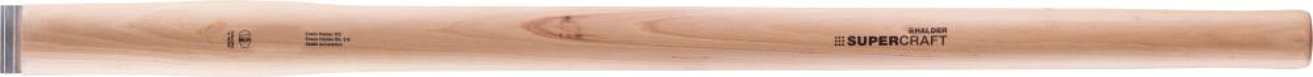 Násada z hikorového dreva pre perlíky s mäkkým povrchom SUPERCRAFT 100 mm HALDER