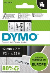 Popisovacia páska D1 45013 čierna/biela 12 mmx7 m DYMO