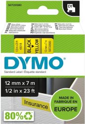 Popisovacia páska D1 45018 čierna/žltá 12 mmx7 m DYMO