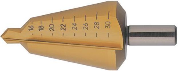 Vrták do plechu HSS TiN 40 – 61 mm FORMAT
