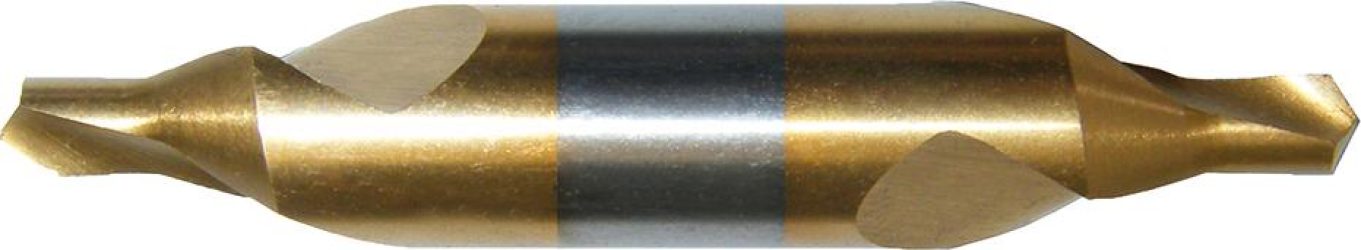 Strediaci vrták DIN333 HSS TiN tvar A 8 mm FORMAT