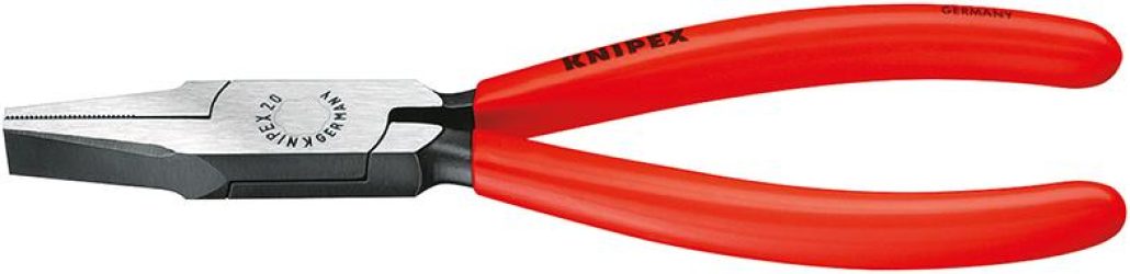 Ploché kliešte 180 mm leštené s plastovou rukoväťou KNIPEX