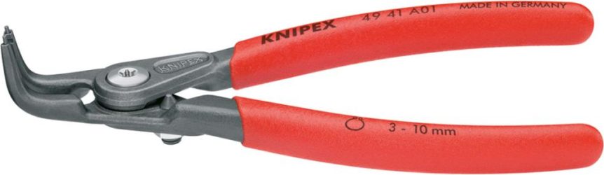 Presné kliešte na vonkajšie poistné krúžky s obmedzením otvorenia A01 KNIPEX