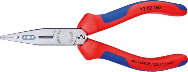 Prepojovacie kliešte leštené s 2-zložkovými rukoväťami mm KNIPEX