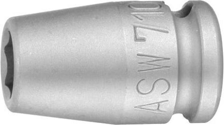 Silový adaptér pre nástrčné kľúče 3/8" 19 mm ASW