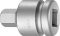 Silový adaptér pre skrutkovač 3/4" vnútorný šesťhran 27 mm ASW