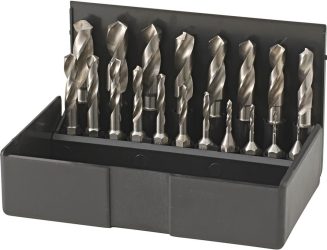 Sada bitov Vrták špirálový HSS 1 – 10 mm 19-dielna